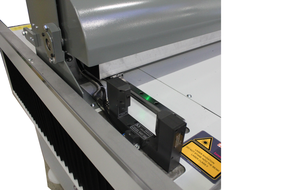 Palpeur laser permettant un cycle de palpage plus précis du diamètre et de la longueur de l’outil.